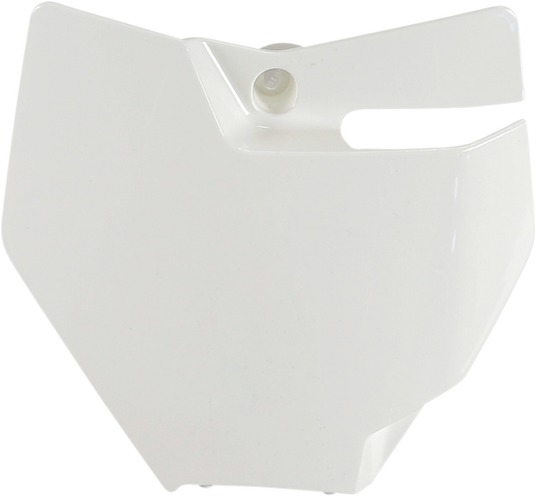 Replacement Front Number Plate White