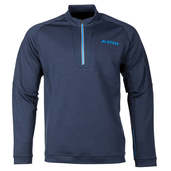 Bluza Corp Snowmobil Klim Teton Merino Wool 1/4 Zip Base Layer-3