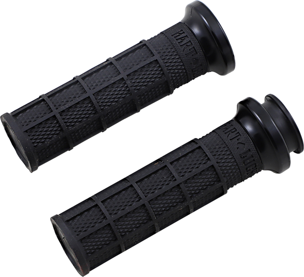 Indian Hart-luck Signature V-twin Lock-on Grips Black