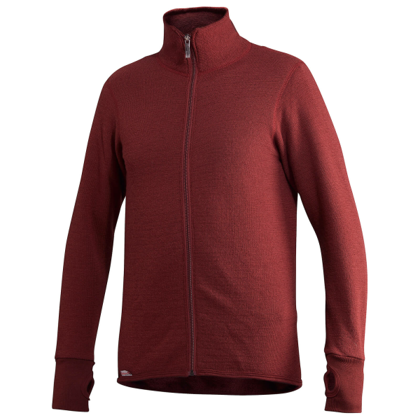 Woolpower Full zip 400 Merino Mid layer Jacket rust red S-df6f22685f4a963116aff0e26a90268c.webp