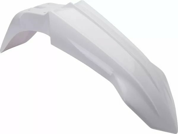 Front Fender Replacement Plastic White-0