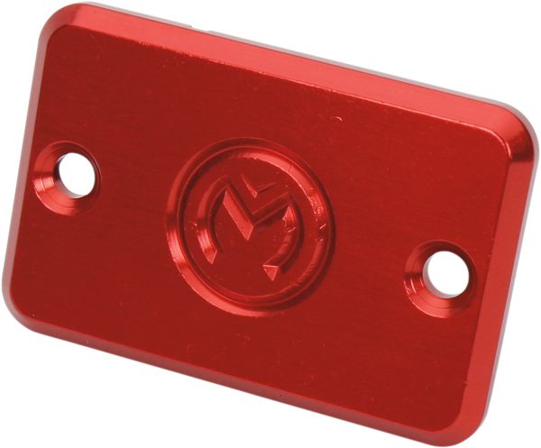 MOOSE RACING Master Cylinder Cover Plates Red 