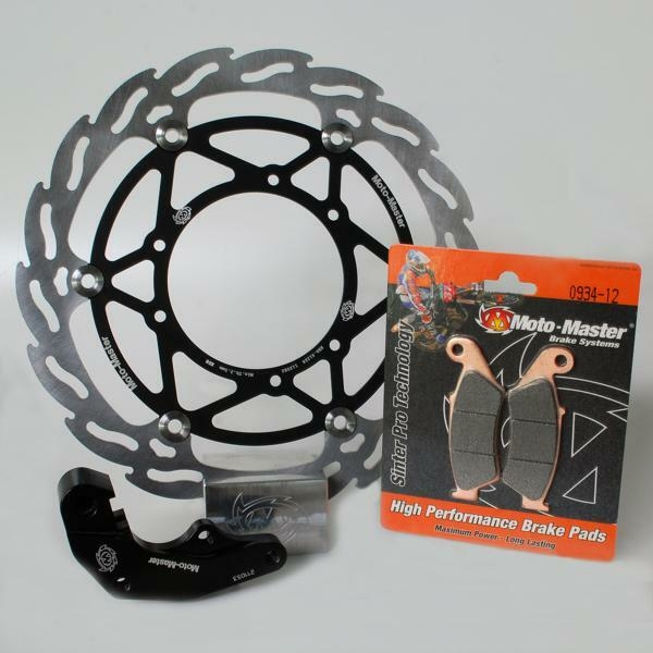 Brake Kit Black, Stainless Steel-0