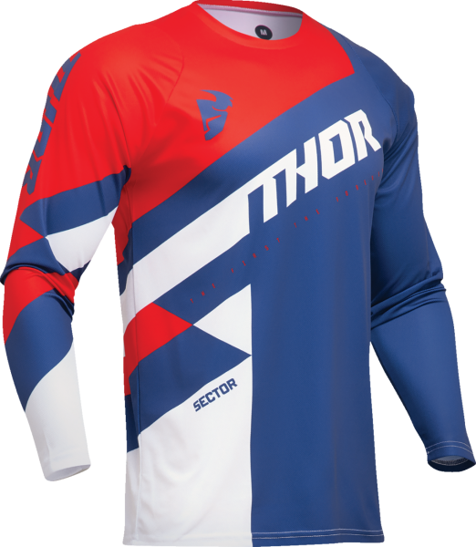 Combo Echipament Mx/Enduro Thor Sector Checker Navy/Red-6