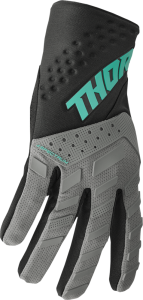 Mănuși copii Thor Spectrum Black/Gray/Mint-2