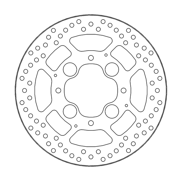 Halo Series Rear Rotor Stainless Steel