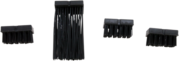 MOOSE RACING Replacement Bristles Black 