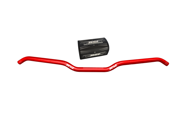 RSI Handlebar Hustler Alu Red 22mm 13degree Hooked 1"rise