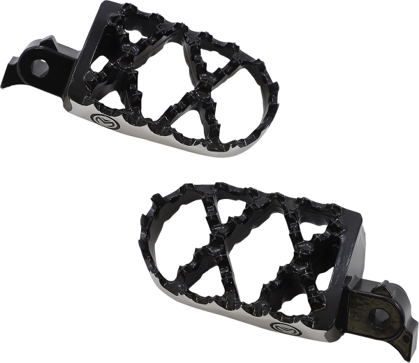 MOOSE RACING Hybrid Footpegs Black 