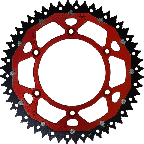 MOOSE RACING Dual Sprocket Red 