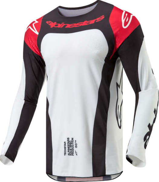 Tricou Alpinestars Techstar Ocuri White-0