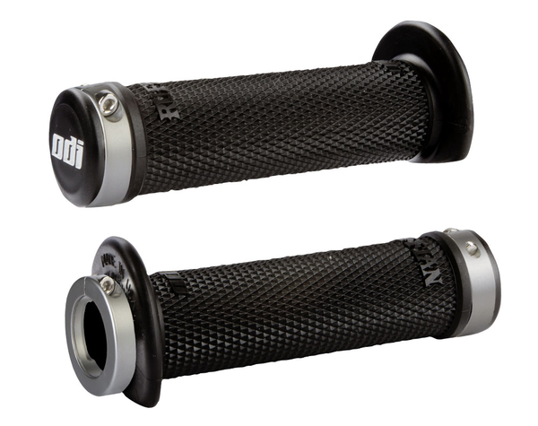 Ruffian Lock-on Atv Grips Gray-0