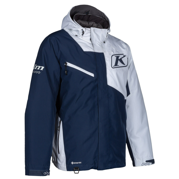 Geaca Snowmobil Klim Kompound Insulated Dress Blues - White-32