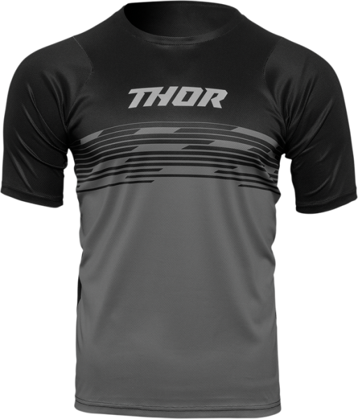 Tricou MTB Thor Assist Shiver Black/Gray-e27cde46daaeaa9e576c811fb019175d.webp