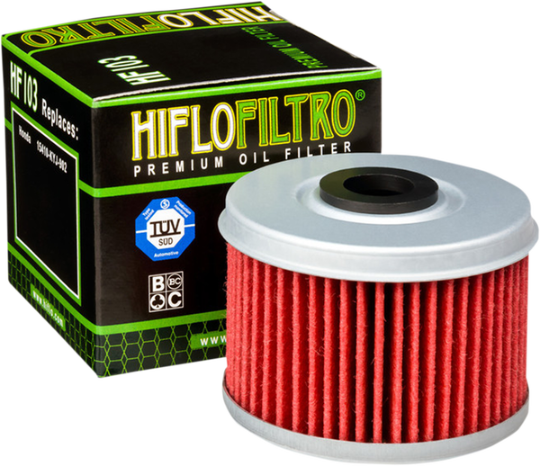 Premium Oil Filter Red-3