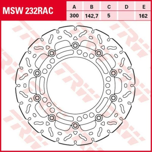 Disc frana fata TRW KAWASAKI NINJA 650/ Z 650 '17 -