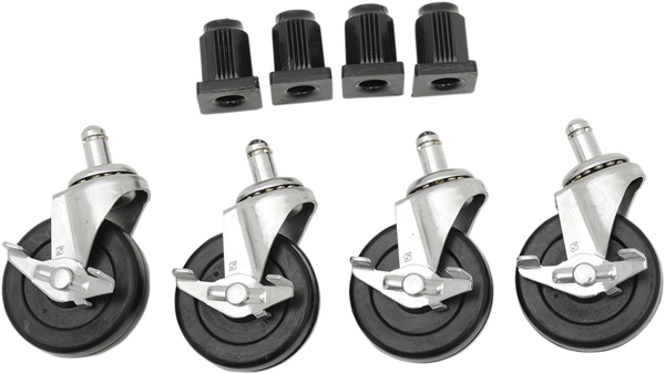 Caster Wheels For Tire Rack