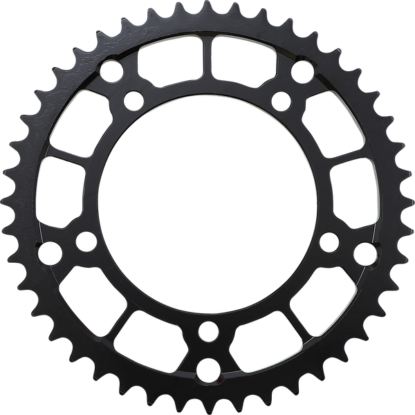 MOOSE RACING Steel Rear Sprocket Black, Zinc Plated -0