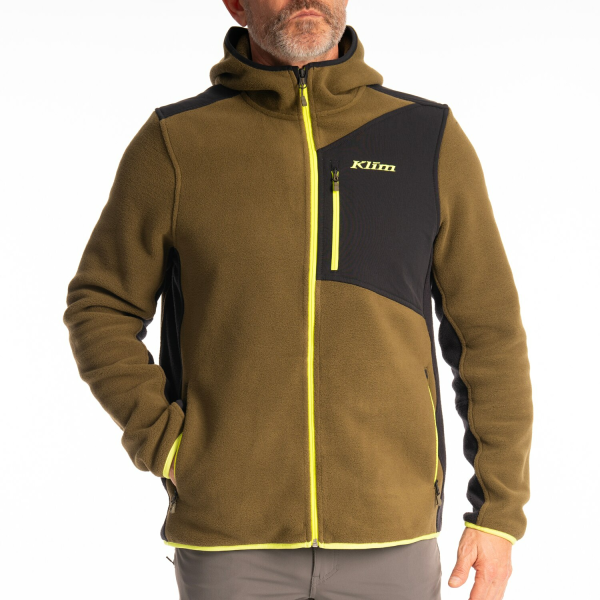 Hanorac Snowmobil Klim Teton Crest Fleece Black - Asphalt-9