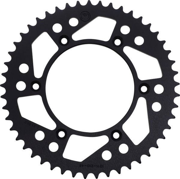 MOOSE RACING Rear Aluminum Sprocket Black -0