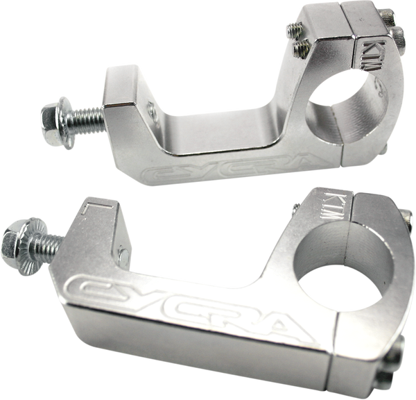 MOOSE RACING Probend Handlebar Mount Silver 