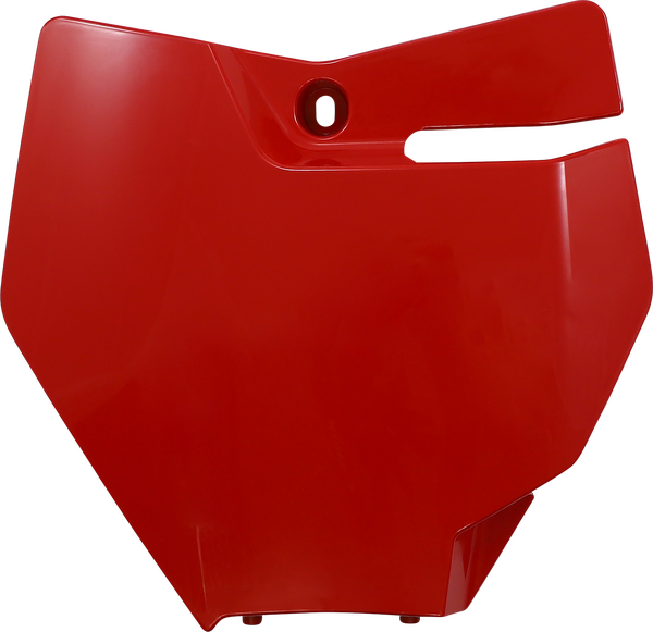 Replacement Front Number Plate Red-2