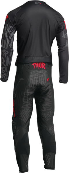 Pantaloni Thor Pulse Counting Sheep Balck/Red-5