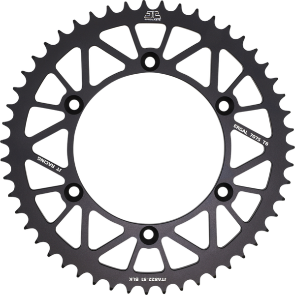 JT SPROCKETS Rear Sprocket Black 