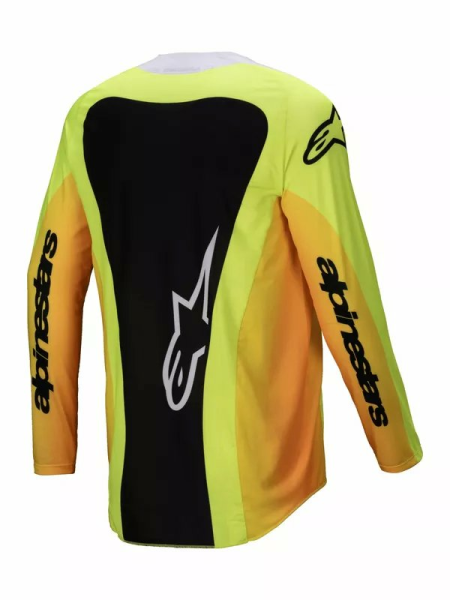 Alpinestars Techstar Melt Jersey Black, Yellow -0