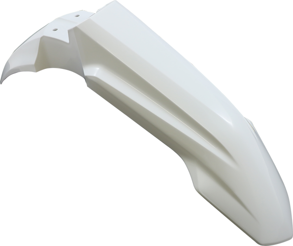 Front Fender Replacement Plastic White-2