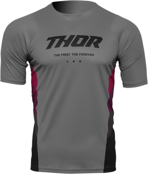 Tricou MTB Thor Assist React Gray/Purple-e6886f82c08d02ff4fa0f5835bafa425.webp