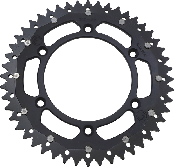 MOOSE RACING Dual Sprocket Black 