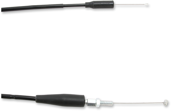 MOOSE RACING Black Vinyl Throttle Cable Black -1