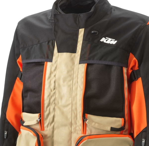 Geaca KTM ADV R V2 WP Beige/Orange/Black-3