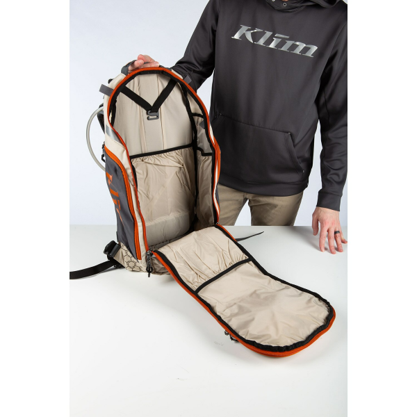 Rucsac Klim Arsenal Petrol - Strike Orange-4