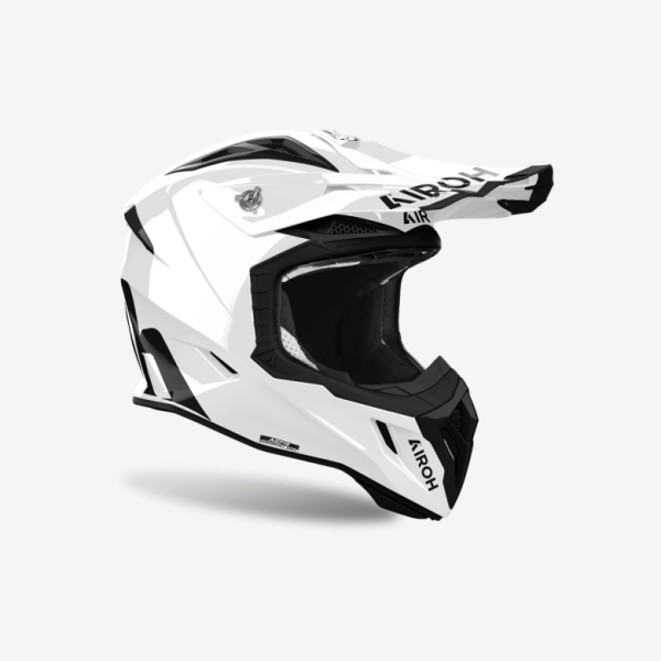 Casca Enduro Airoh Aviator Ace 2 Color White Gloss-1