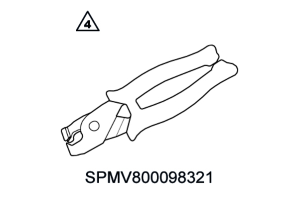 Tool for tilted pliers clic cl