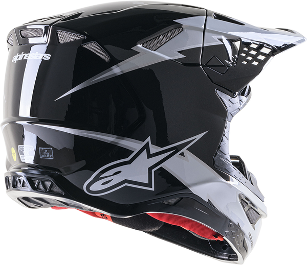 Casca Alpinestars Supertech M10 Ampress Black/White-3