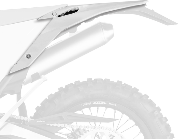 Rear Fender Replica With Side Panels For Beta White -0