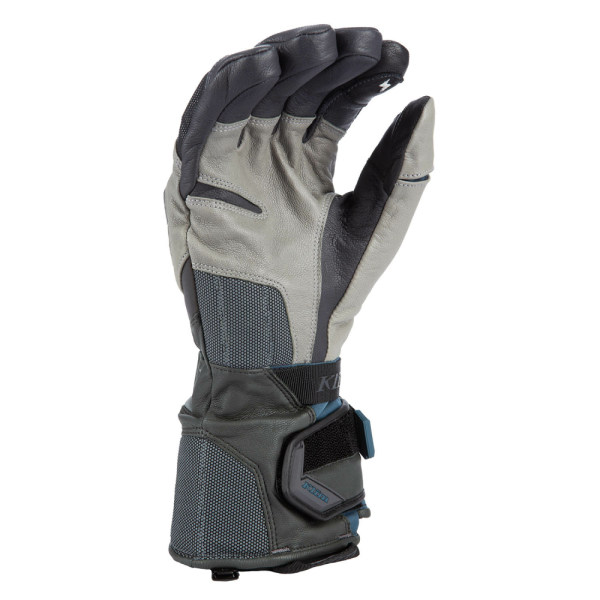 Manusi Moto Dama Klim Badlands GTX Monument Gray - Petrol-2