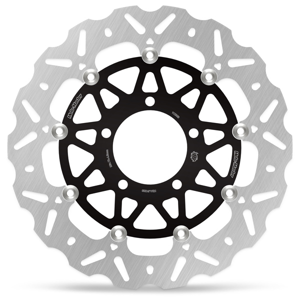 Nitro Series Brake Disc Black, Silver-0