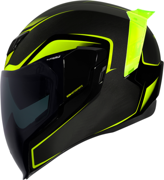 Casca Icon Airflite™ Crosslink Black/Fluorescent Yellow-4