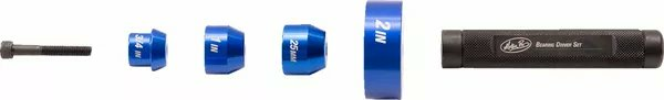 MOTION PRO Wheel Bearing Driver Set For Harley Davidson Blue, Anodized -3