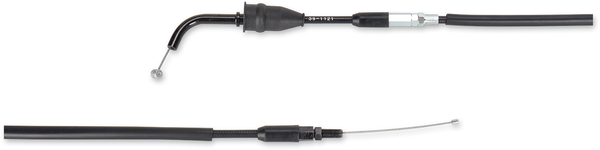 MOOSE RACING Black Vinyl Throttle Cable Black -1