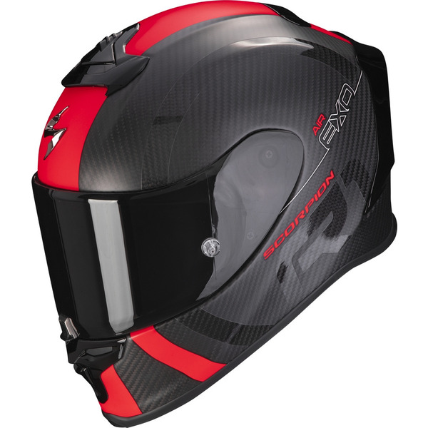 Casca Integrala Scorpion EXO-R1 EVO CARBON AIR MG Black Matte/Red