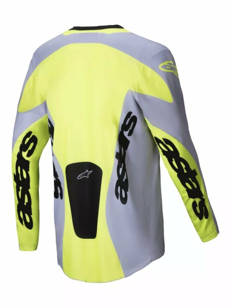 Alpinestars Racer Veil Jersey Gray, Yellow -0