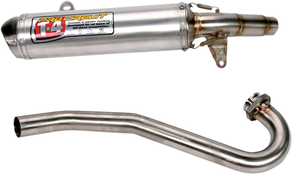 T-4 Exhaust System Silver