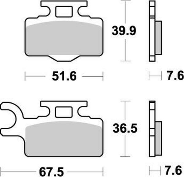 Nitro Brake Pads