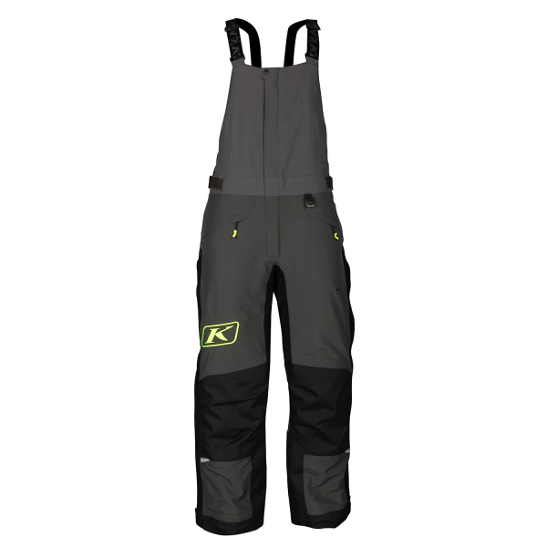 Pantaloni Snowmobil Klim Klimate Bib Insulated Black - Metallic Silver-9