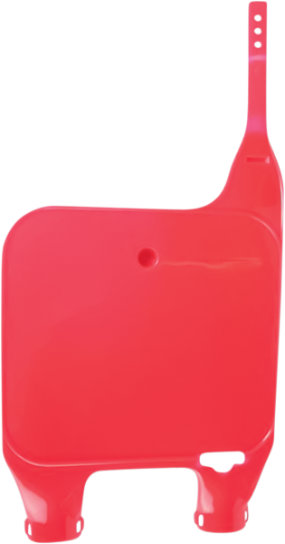 Replacement Front Number Plate Red